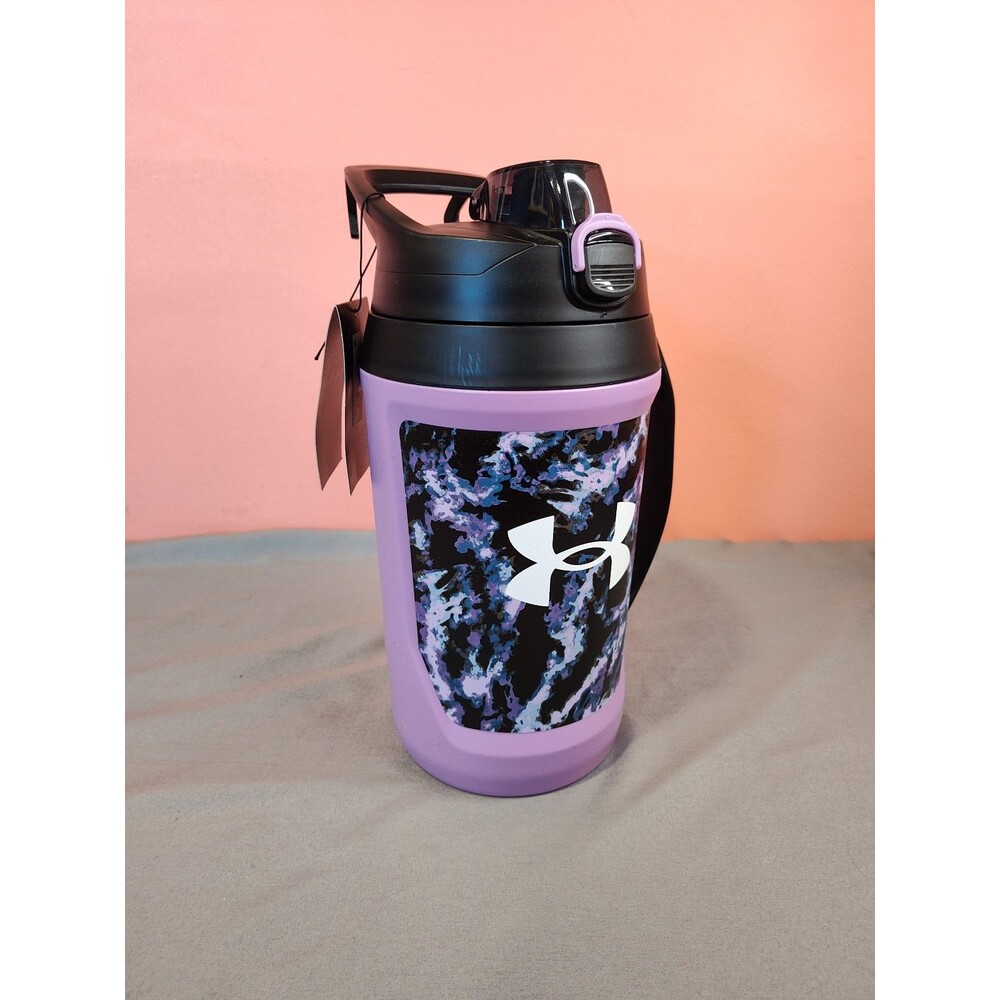 Under Armour Playmaker Insulated Water Jug 64 oz. Purple Sports